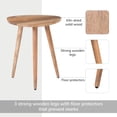 thumbnail image 5 of MH London Bond Solid Mango Wood Triangle End Table 16 x 18 Inch Natural, 5 of 7