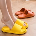 thumbnail image 2 of CAROOTU Pantoufles Ultra-Douces pour Femmes EVA Open Toe Slide On Sandales Antidérapantes, 2 of 7