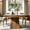 Brown, variant on Fnova 31.5" Square Farmhouse Dining Table, Wood Coffee Table for 4 People, Modern Kitchen Table for Dining Room, Black (Chairs Not Included)