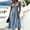 Navy, variant on QUNYINEY A Line Women's Summer Dresses Sleeveless Long Floral Sundress Beach V Neck Vacation Casual Loose Fit Dresses