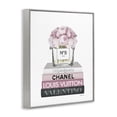 thumbnail image 2 of Stupell Industries Victorian Pink Roses on Fashion Books Gray Framed Giclee Art, 11 x 14, by Amanda Greenwood, 2 of 7