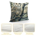 thumbnail image 4 of GOSMITH Watercolor Forest Trees Animals Throw Pillow Covers Cushion Decorative Square Pillow Cases for Couch Sofa Bed, 4 of 5