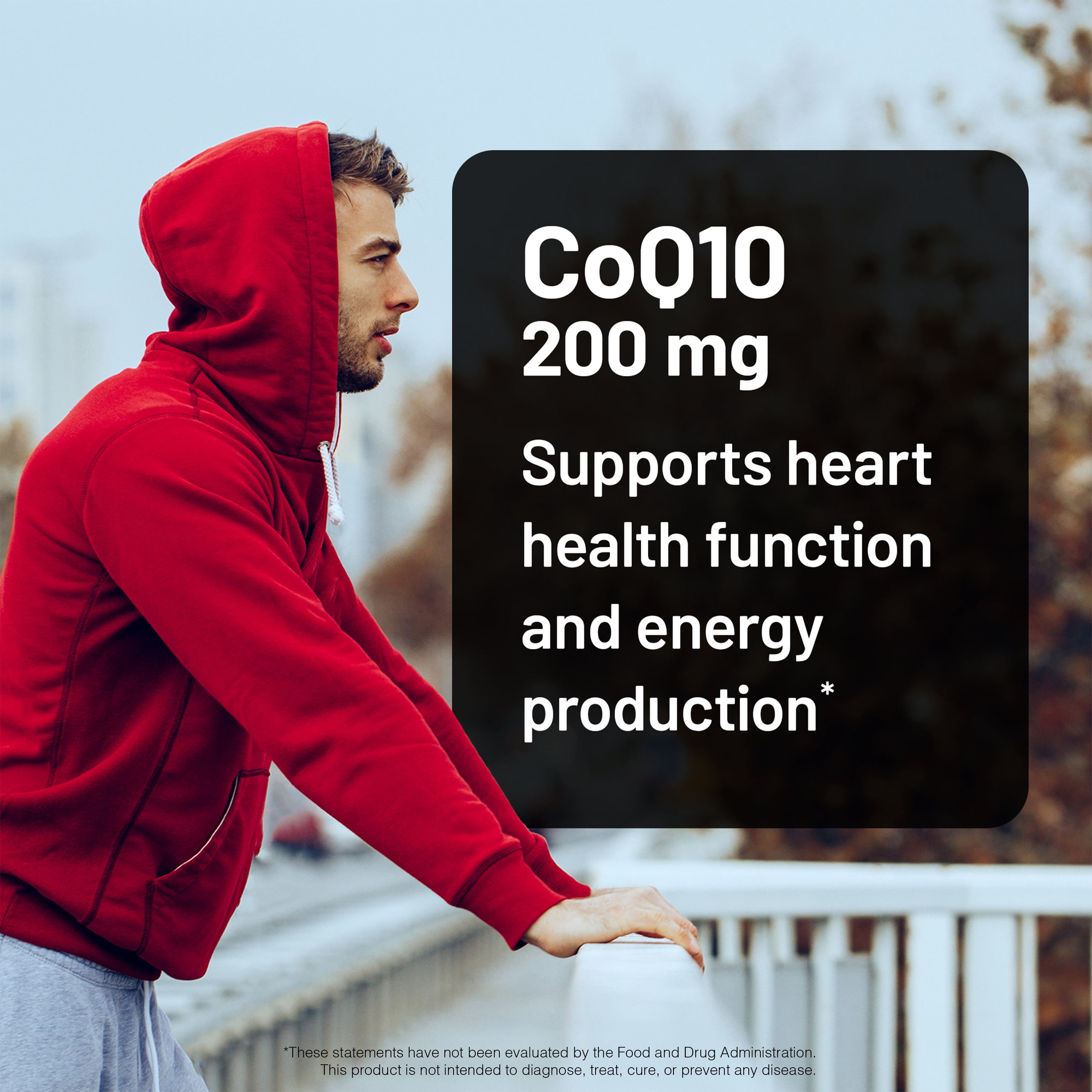 NatureWise CoQ10 200mg - High Potency Ubiquinone, Non-GMO - 90 Softgels[90-Day Supply]