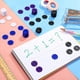 thumbnail image 2 of 1200 Piezas Fichas de PóQuer de PláStico Fichas de Juego 4 Colores Tarjeta de Contador para Jugar, Contar Fichas de Juego de Bingo, 2, 2 of 6