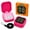 Red, variant on Funtogether Toys Smart Electronic AI Tic-Tac-Toe Game Console Flip Model Palm-Size Handheld 9 in 1 Red