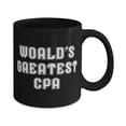 thumbnail image 2 of Unique Idea CPA Gifts, World's Greatest CPA, Cheap Holiday 11oz Mug Gifts For Coworkers, Office gifts, Secret Santa, White elephant, Gag gifts, Presents for coworkers, 2 of 2