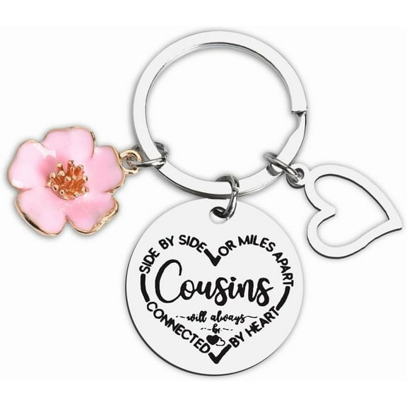 Mothers Day Gifts for Cousin Sister Keychain Gift for Cousins Sisters Graduation Gifts for Sister Gift Keychian
