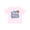 AD-Pink, variant on My First Baseball Season in Blue Boys or Girls Baby T-Shirt