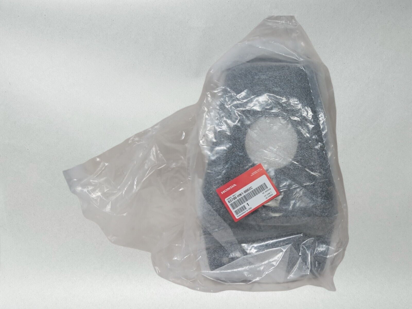 Honda Genuine OEM Authentic Gas Tank Cover Black Plastic 83700-HN1-000ZC