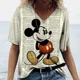 thumbnail image 4 of Camiseta de moda para mujer, camiseta con estampado de Mickey Mouse, ropa de manga corta para mujer, camiseta Harajuku, camiseta para mujer, camisetas de gran tamaño para mujer, 4 of 5