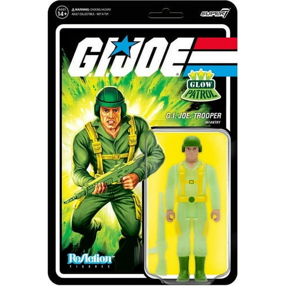 G.I. Joe Figure Wave 1b - Greenshirt (Glow Patrol)