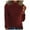 Wine, variant on Tnhcen Women's Turtleneck Sweater Loose Fit Knit Top Soft Acrylic Material Casual Comfort Wear Solid Color Pullover S-2XL