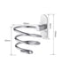 thumbnail image 5 of Estante de almacenamiento para secador de pelo de aluminio para baño, soporte para colgar en la pared, sin orificios, para baño, 5 of 5
