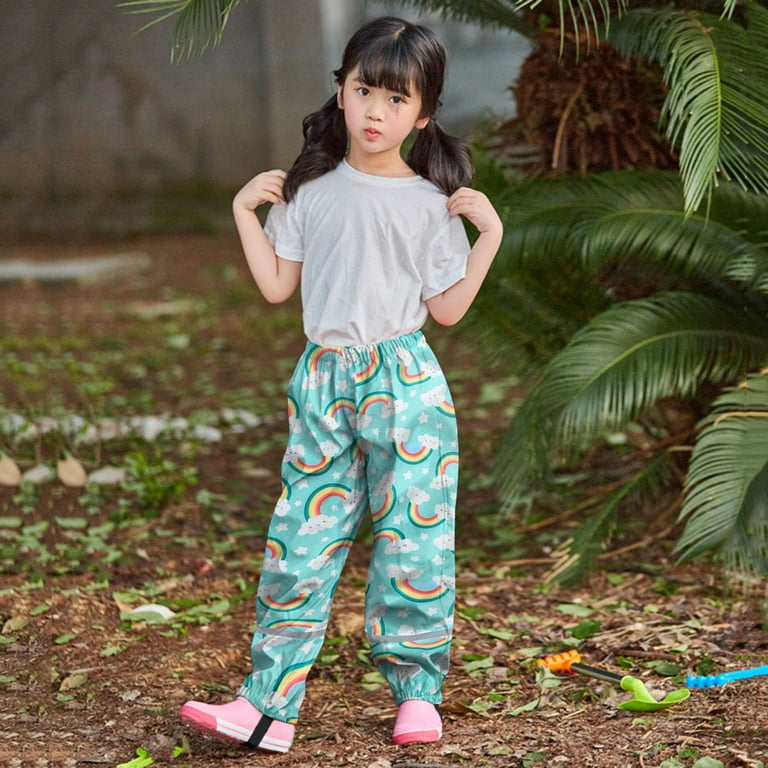 Pimfylm Girls Cargo Pants Baby Girls Pants Green 2 3 Years