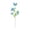 B004- Sky Blue, variant on Floral Decor Hobby, Spring Decorations for Home, Butterfly Decor, Easter Spring Decor, 20 Inch Yellow Faux Eucalyptus Artificial Butterfly Pick for Table Accent, Mantel Display