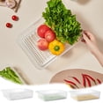 thumbnail image 1 of Caja de Almacenamiento Ganfancp Refrigerador Tipo Plástico Rectangular Huevos Congeladores, 1 of 6