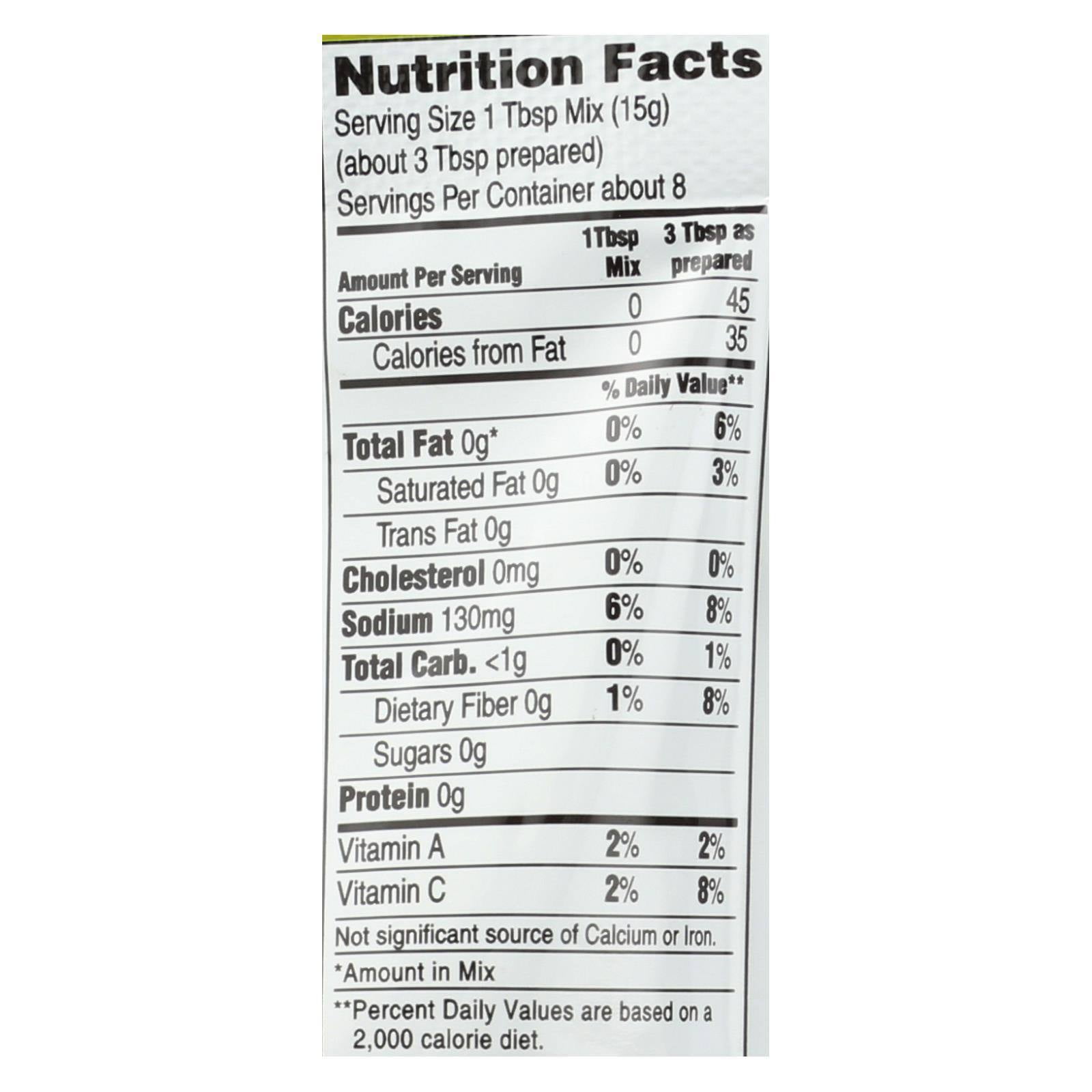 Frontera Foods Original Guacamole Mix - Guacamole Mix - Case of 8 - 4.5 oz.