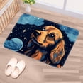 thumbnail image 5 of Collie Non-Slip Polyester Chair Mat Kitchen Rug Office Mat Machine Washable, 5 of 6
