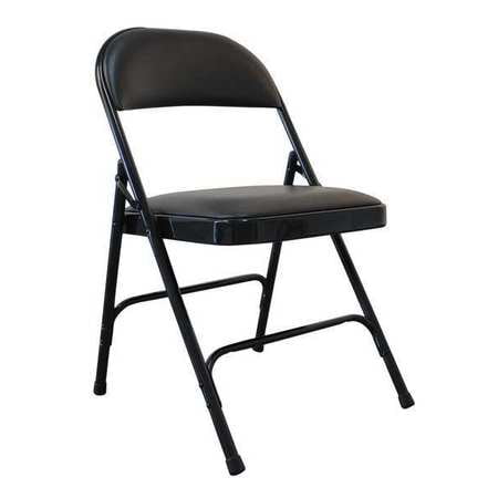 NATIONAL PUBLIC SEATING 51 Folding Chair Beige,PK4 Steel 