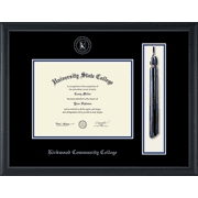 Kirkwood Community College Tassel Diploma Frame, Document Size 9" x 7"