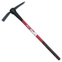 Hyper Tough 2.5 lb Garden Pick Mattock with Fiberglass Handle and High Quality Steel Dual-Sided Head
