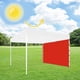 thumbnail image 4 of Outdoor Folding Sidewall Canopy Tent Instant Pop Up Sun Shade, Side Panel, Shelf & Fabric Canopy Not Included, 4 of 4