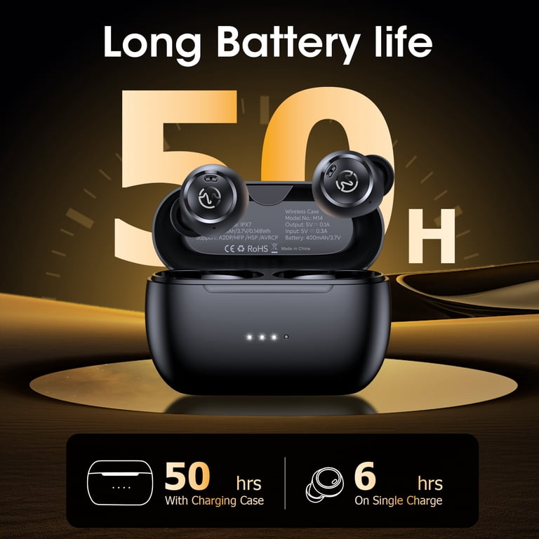 VEATOOL M14 Wireless Earbuds Bluetooth 5.3 Lightweight photo 3