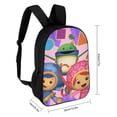thumbnail image 2 of Team Umizoomi Backpack Rucksack Book Bag Schoolbag Shoulder Bag Casual Hiking Daypack 17 Inch, 2 of 8