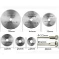 thumbnail image 5 of Mini Diamond Cutting Discs Set of 8 - HSS Circular Wood Cutting Blades, 5 of 5