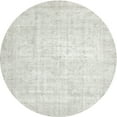 thumbnail image 1 of Ahgly Company Indoor Round Traditional Pale Silver Gray Persian Area Rugs, 3' Round, 1 of 6