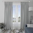 thumbnail image 5 of eTeckram 5/8" Single Curtain Rod with Brun Finials,Pewter,84‘’-120‘’, 5 of 6