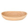 thumbnail image 1 of Bandeja redonda de madera Natural Ticfox para servir 20,5 x 12 x 4,5 cm, 1 of 10