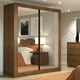 thumbnail image 2 of Ropero Closet Madesa Dallas 2 Puertas Corredizas con Espejo 2 Cajones MM, 2 of 5