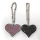 thumbnail image 1 of Llavero personal portátil para mujeres y niños, con forma de corazón, alarma antilobo, con tirador manual para pedir ayuda en el lugar, 1 of 6