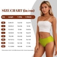 thumbnail image 2 of Womens Underwear - No Show Seamless Underwear for Women, dark-yellow Soft Stretch Women's Panties, Hipster Ladies Panties Breathable Bikini Underwear Briefs, 2 of 5
