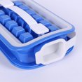 thumbnail image 3 of Bandeja de Cubitos de Hielo Sincero Plástico Plegable Azul con Asa, 3 of 5
