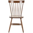 thumbnail image 2 of SAFAVIEH Parker 17''H Spindle Dining Chair Set of 2 Dark Oak, 2 of 7