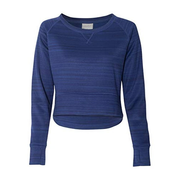 Ladies Rayé Poly Polaire Hi-JA8663
