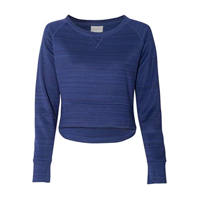 Ladies Rayé Poly Polaire Hi-JA8663
