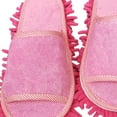thumbnail image 6 of Mop Slippers Cleaning Shoes Detachable Cleaner Silent Chenille Unisex Mopping Slippers Cleaning Sandals for Kitchen Dusting Floor Polishing Pink, 6 of 8