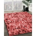 thumbnail image 2 of Ahgly Company Indoor Rectangle Patterned Love Red Area Rugs, 5' x 7', 2 of 6
