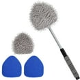 thumbnail image 2 of 5Pcs Car Windshield Cleaning Brush 19inch Microfiber Car Window Cleaner Auto Interior Cleaner Tool with Extendable Handle and Rotating Head Vehicle Glass Wiper Cleaning Kit for SUV, 2 of 11