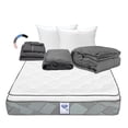 thumbnail image 1 of Colchón Matrimonial Spring Air Baggio + Almohada Royal Twin + Protector de Colchón Lux + Sábanas Royal + Edredón Homy, 1 of 8