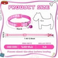 thumbnail image 4 of HOMEIORA 4 Pack Kitten Collar with Bell, Breakaway Cat Collars with Safe Quick Release Buckle, Adjustable Soft Pet Collar, 4 of 7