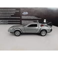 thumbnail image 3 of Vehículo Delorean Jada Toys Volver al Futuro II Time Machine 1:32 Plateado, 3 of 3