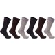 thumbnail image 1 of Calcetín de Vestir para Caballero, Algodón Premium, Delgado, Pack de 6 Pares, 1 of 4