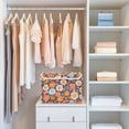 thumbnail image 4 of Yayeee Collapsible Cube Storage Bin with Lid Fabric Closet Decorative Basket with Handles, Colorful Flowers, 4 of 7