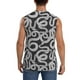 thumbnail image 4 of Fotbe Snake Men's Camiseta sin Mangas Estampada para Hombres, Playera Casual para Gimnasio, Entrenamiento, Playa-Large, 4 of 7