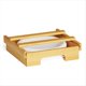thumbnail image 1 of Dispensador de Platos de Papel de Bambú de 9/10 Pulgadas - Soporte Debajo del Gabinete y Encimera para Carritos de Cocina para Platos Universal A, 1 of 5