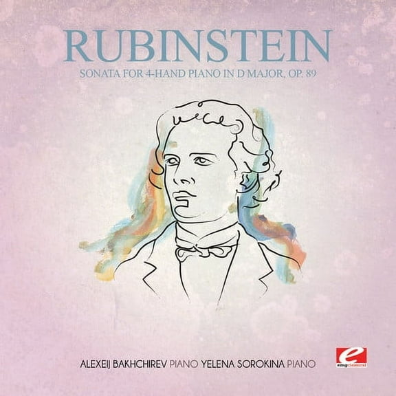 Rubinstein - Sonata for 4-Hand Piano in D Major 89 - Classical - CD